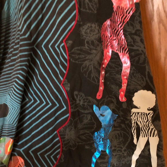 Desigual Colorful Patterned Dress size S - Picture 7 of 15